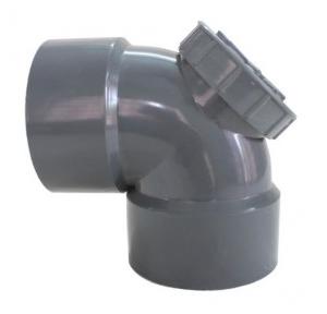 Ashirvad Solfit SWR Equal Elbow With Door 6 Inch, 2265109